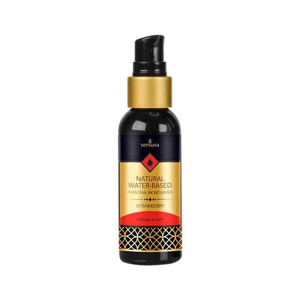 Sensuva - Natural Water-Based Personal Moisturizer Strawberry 57 ml