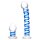 Glas Double Penetration Glass Swirly Dildo & Butt Plug Set 2 pcs
