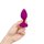 B-Vibe Vibrating Jewel Plug S/M Pink Ruby