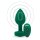 B-Vibe Vibrating Jewel Plug M/L Emerald