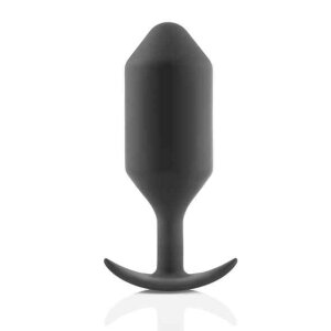 B-Vibe Snug Butt Plug 6 Analplug Rot ⌀ 5,5 cm