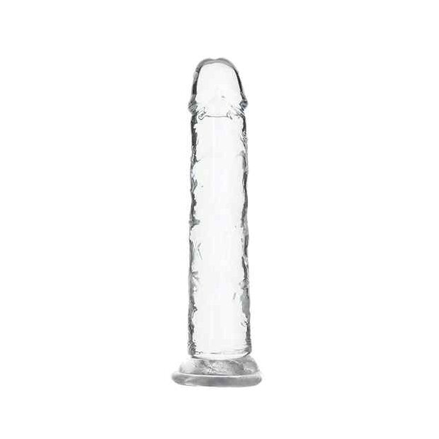 Addiction Crystal Addiction Vertical Dildo Transparent 18 cm