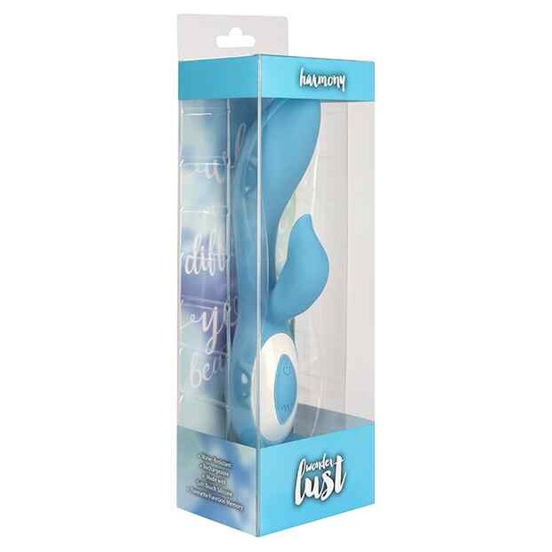 Wonderlust Harmony Rabbit Vibrator Blau