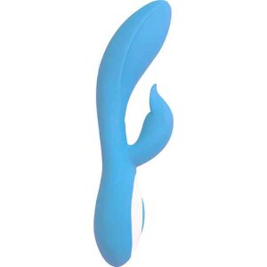 Wonderlust Harmony Rechargeable Dual Massager Blue