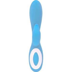 Wonderlust Harmony Rechargeable Dual Massager Blue
