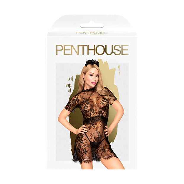 Penthouse Poison Cookie Black L/XL