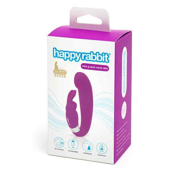 Happy Rabbit G-Spot Clitoral Curve Vibrator