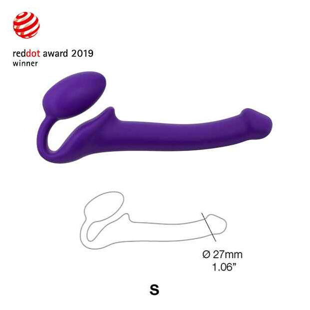 Strap-On-Me Semi-Realistic Bendable Strap-On Purple S