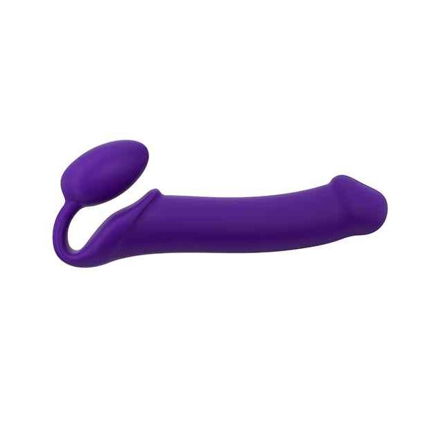 Strap-On-Me Semi-Realistic Bendable Strap-On Purple L