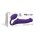Strap-On-Me Semi-Realistic Bendable Strap-On Purple L