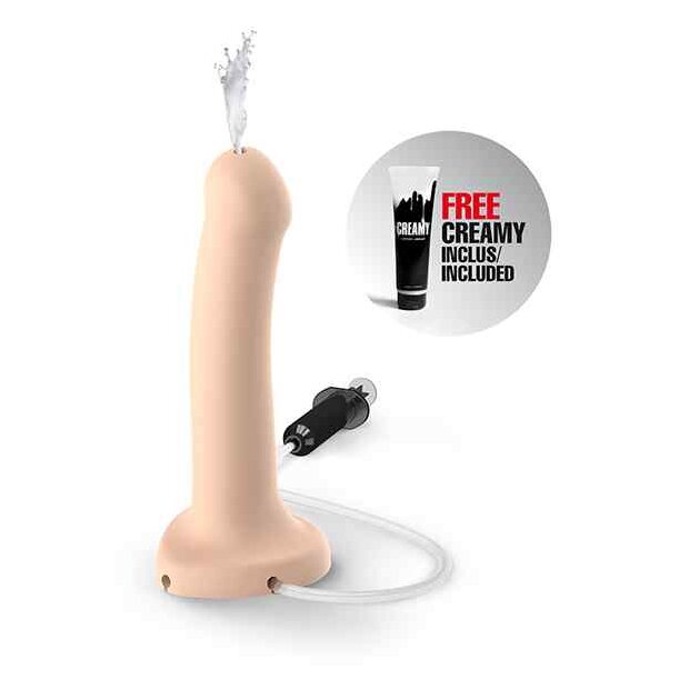 Strap-On-Me Semi-Realistic Squirting Dildo Beige 18 cm ⌀ 3,6 cm