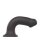 Strap-On-Me Semi-Realistic Dual Density Bendable Dildo Large Spezialdildo Schwarz 19 cm ⌀ 3,7 cm