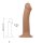 Strap-On-Me Semi-Realistic Dual Density Bendable Dildo L Spezialdildo Braun 19 cm ⌀ 3,7 cm