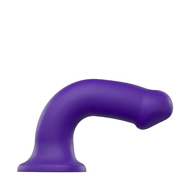 Strap-On-Me Semi-Realistic Dual Density Bendable Dildo Purple S