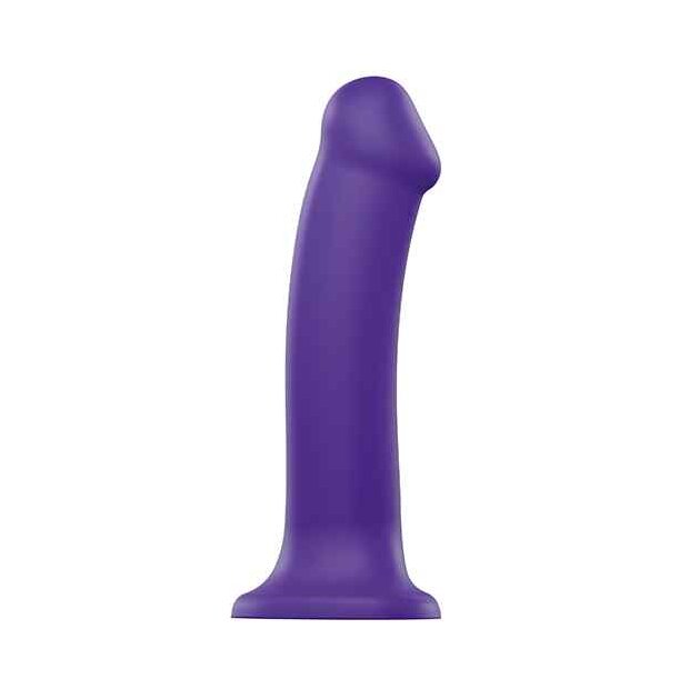 Strap-On-Me Semi-Realistic Dual Density Bendable Dildo Purple L