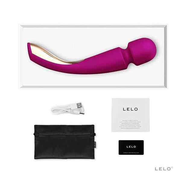 Lelo Smart Wand 2 Massager Medium Deep Rose
