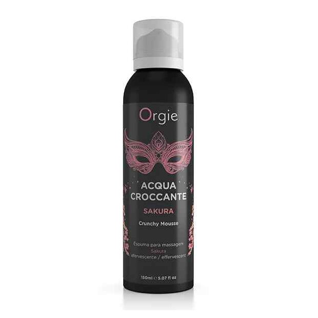 Orgie - Acqua Croccante Crunchy Mousse Sakura 150 ml