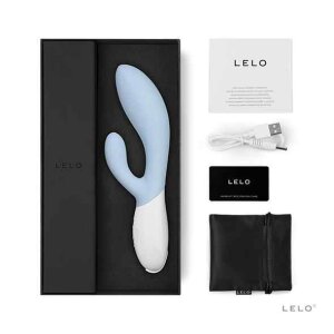 LELO Ina 3 Rabbit Vibrator Blau 20 cm