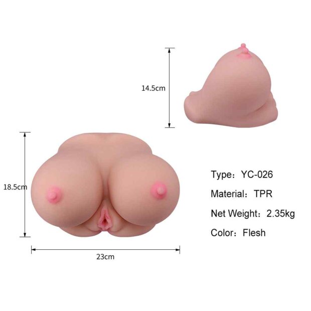 Perfect Toys Masturbator Tits Fuck Torso Masturbator
