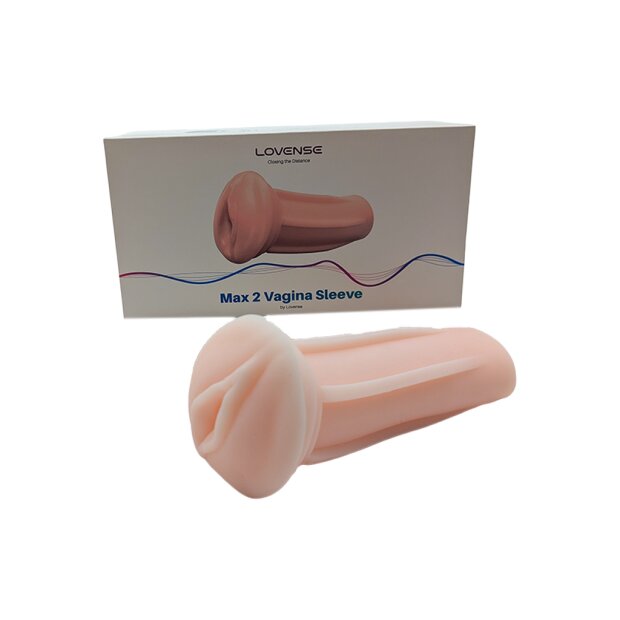 Lovense Max 2 Vagina Sleeve Ersatz-Sleeve Beige